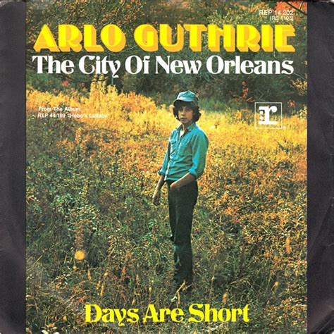 Lyrics for City Of New Orleans by Arlo Guthrie .